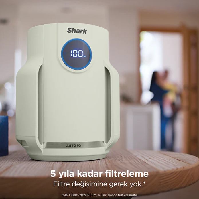 Shark NeverChange5 Compact Pro Hava Temizleyici - Yeşil