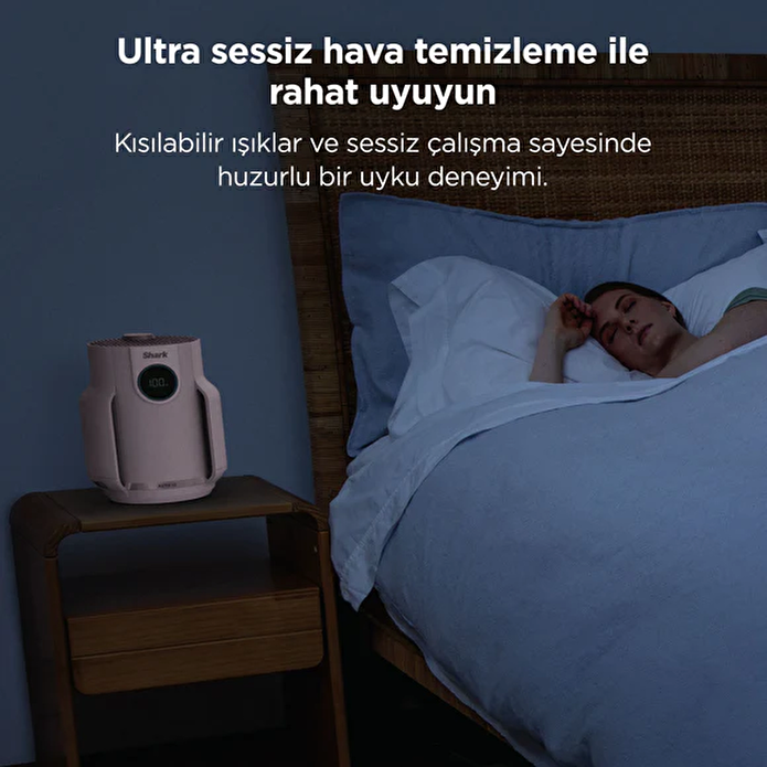Shark NeverChange5 Compact Pro Hava Temizleyici - Pembe