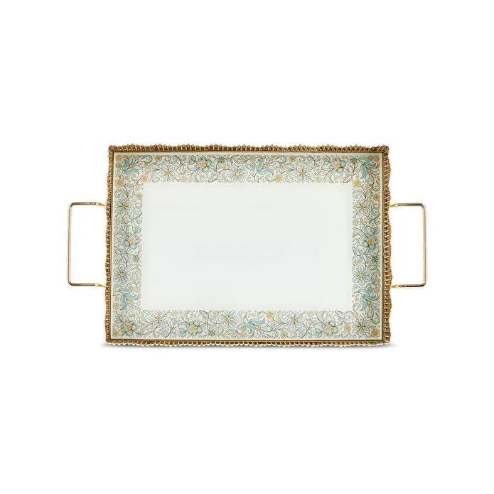 Karaca Home Nisra Dekoratif Tepsi 26x35 cm