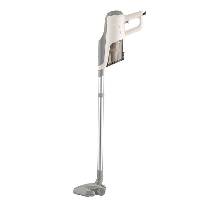 Homend Dustroyer 1272H 2 in 1 Kablolu Dikey Süpürge Beyaz Gri