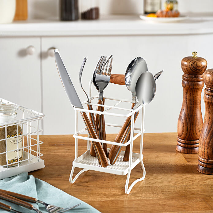 Karaca Container Orlen Ahşap Detaylı Kaşıklık