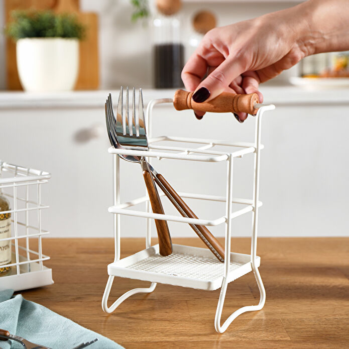 Karaca Container Orlen Ahşap Detaylı Kaşıklık