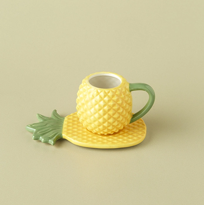 Karaca Pineapple 2 Kişilik Kahve Fincanı 90 ml