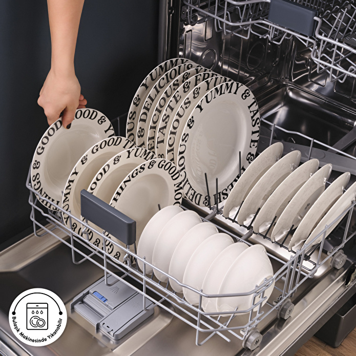 Emsan Forever Bone Mood 24 Parça 6 Kişilik Yemek Takımı