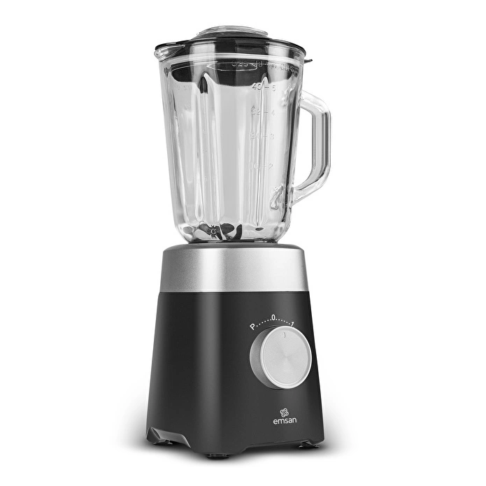 Emsan Multiblend Smoothie Blender Black 1000W