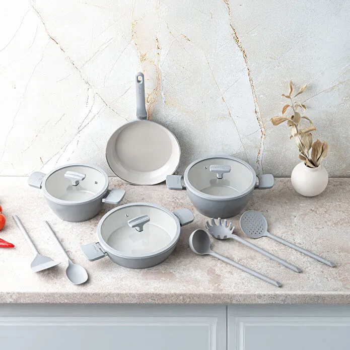 Emsan Swiss Crystal RS 7 Parça Tencere Seti