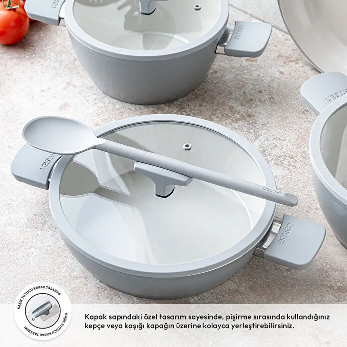 Emsan Swiss Crystal RS 7 Parça Tencere Seti