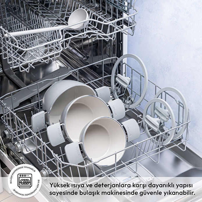 Emsan Swiss Crystal RS 6 Parça Midi Tencere Seti