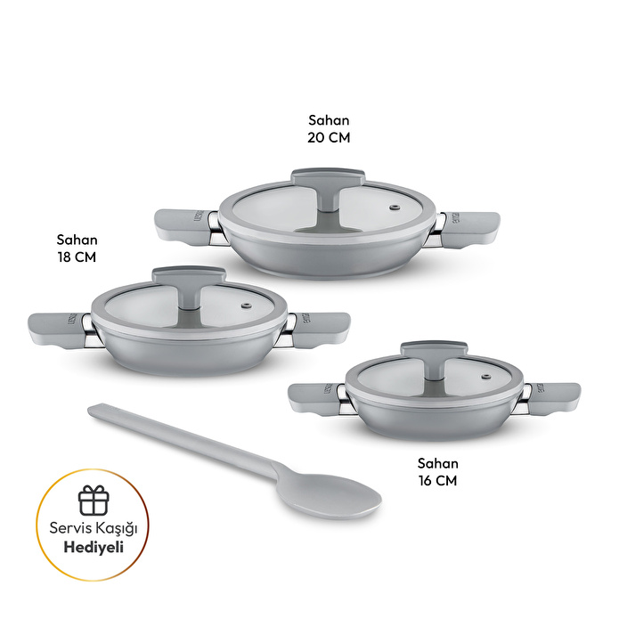 Emsan Swiss Crystal RS 6 Parça Sahan Seti