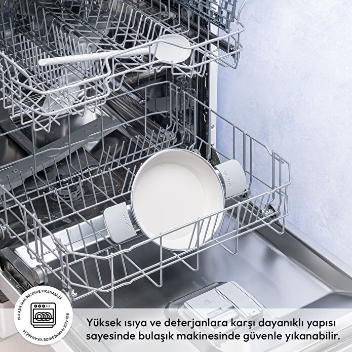 Emsan Swiss Cyrstal RS Sahan Gri 20 cm