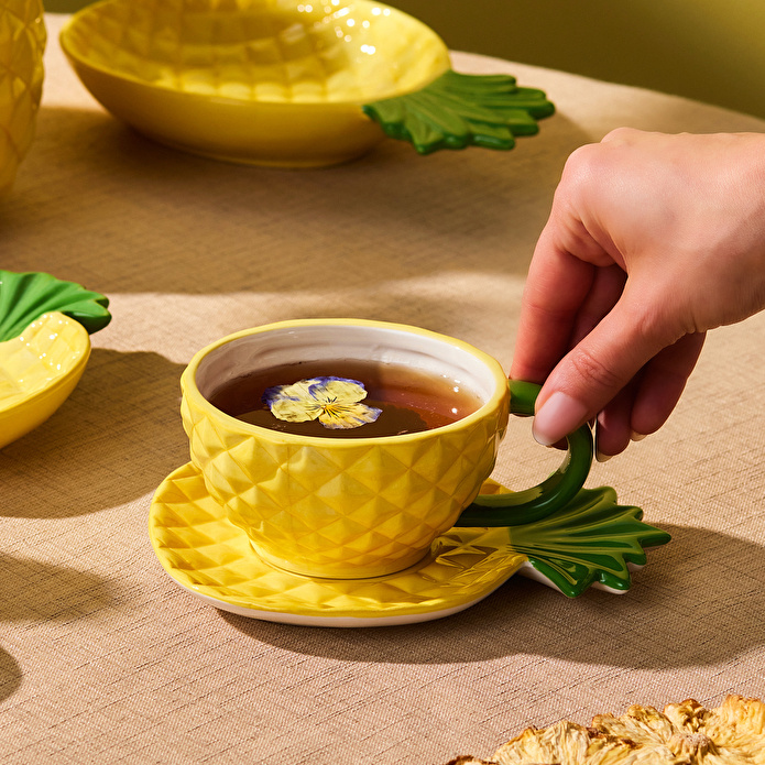 Karaca Pineapple Çay Fincanı 185 ml