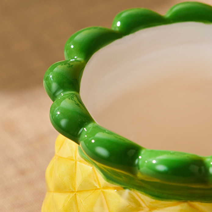 Karaca Pineapple Mini Saksı 295 ml