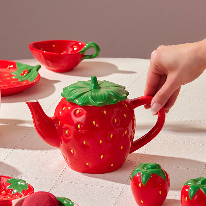 Karaca Strawberry Demlik 770 Ml