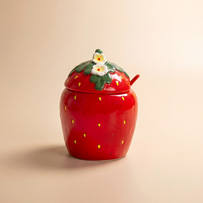 Karaca Strawberry Şekerlik 350 Ml