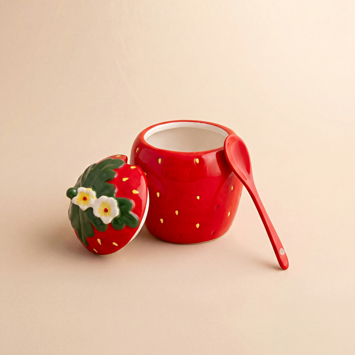 Karaca Strawberry Şekerlik 350 Ml