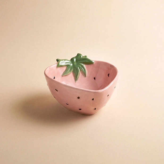 Karaca Strawberry Kase 15 cm Pembe