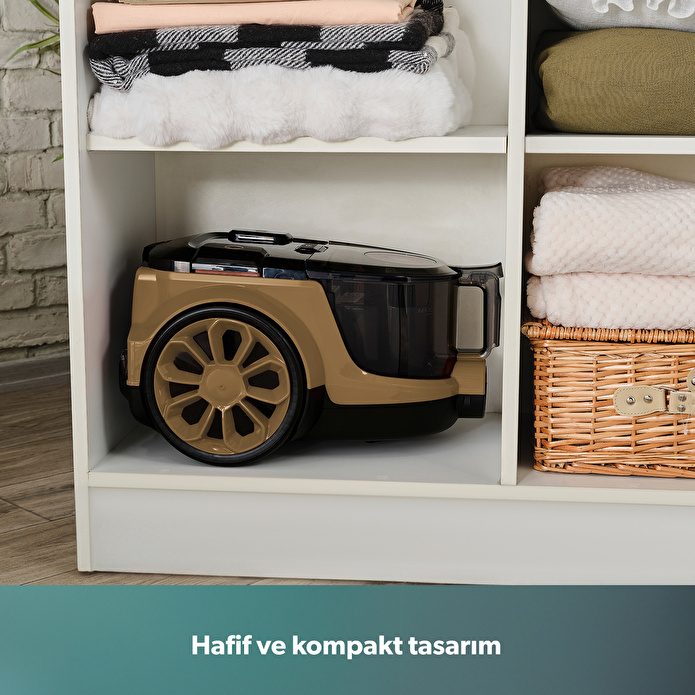 Homend Dustroyer 1255H Yatay Süpürge Kahverengi