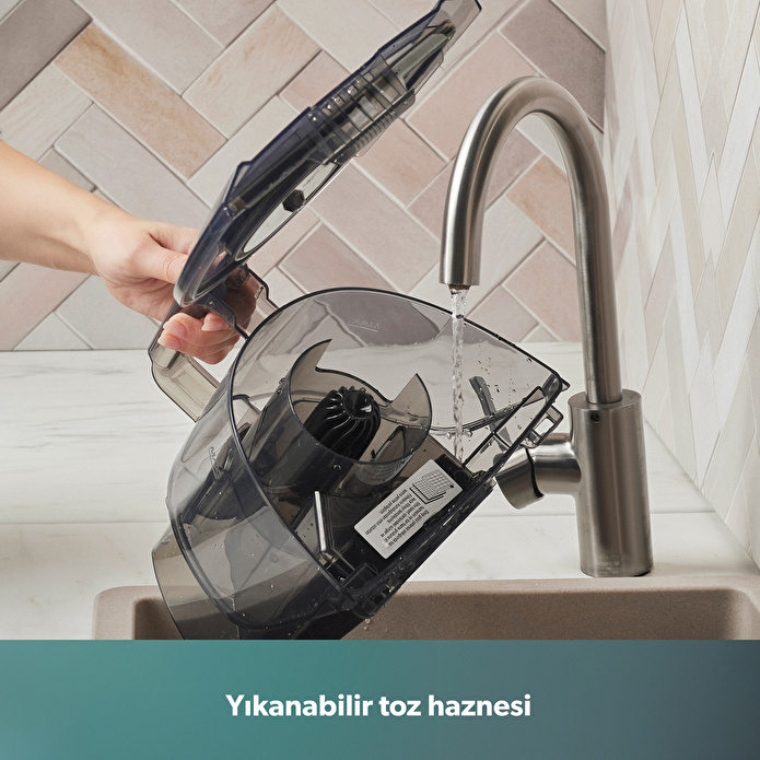 Homend Dustroyer 1255H Yatay Süpürge Buz Mavisi