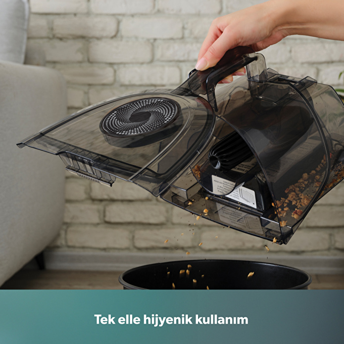 Homend Dustroyer 1255H Toz Torbasız Elektrikli Süpürge Lila