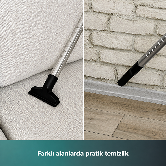 Homend Dustroyer 1255H Yatay Süpürge Siyah