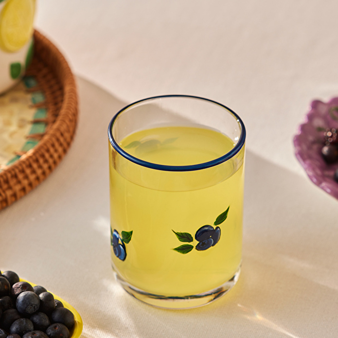 Karaca Blueberry Meşrubat Bardağı 420 ml Mor