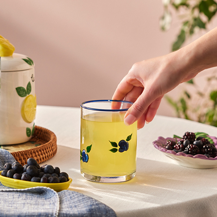 Karaca Blueberry Meşrubat Bardağı 420 ml Mor