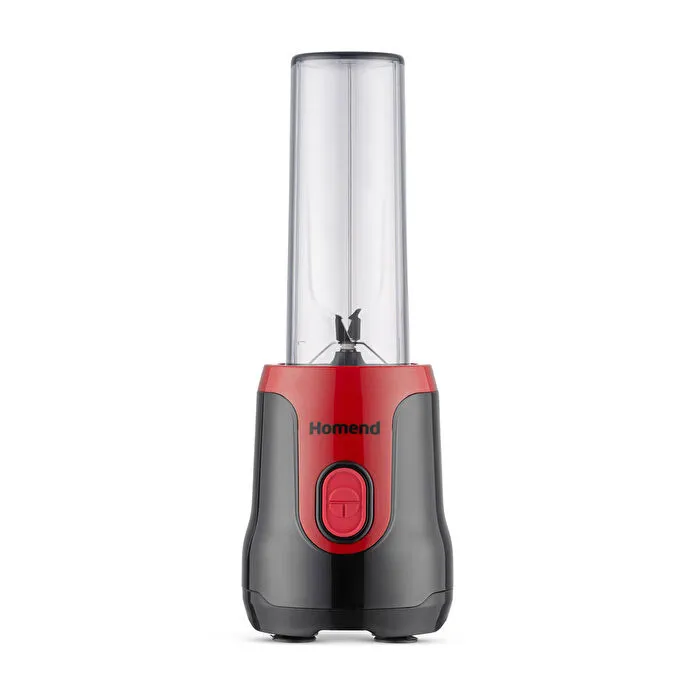 Homend Mixfresh 7026H Kişisel Smoothie Blender Siyah Kırmızı