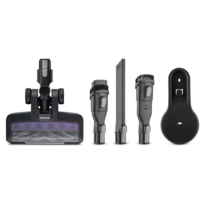 Homend Dustrider 1266H Dikey Süpürge Mor