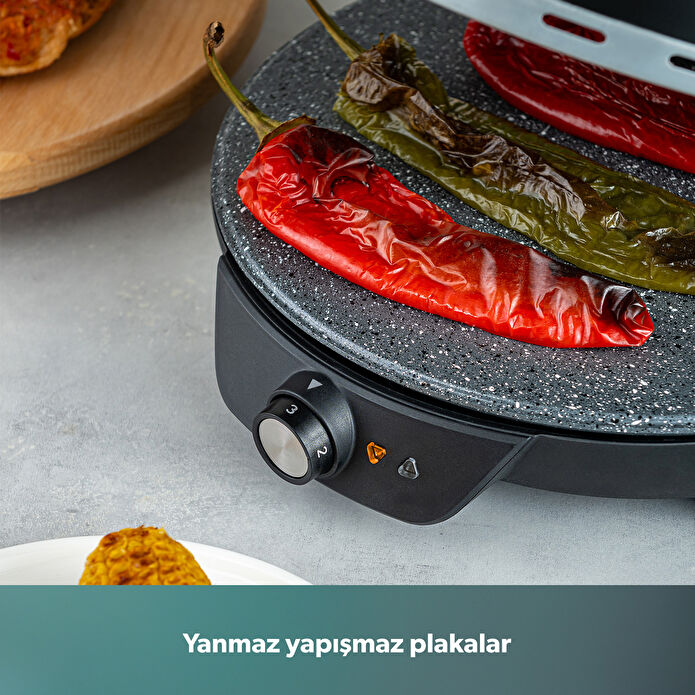 Homend Közy °400 Pizza Pide Lahmacun ve Sebze Közleme Makinesi