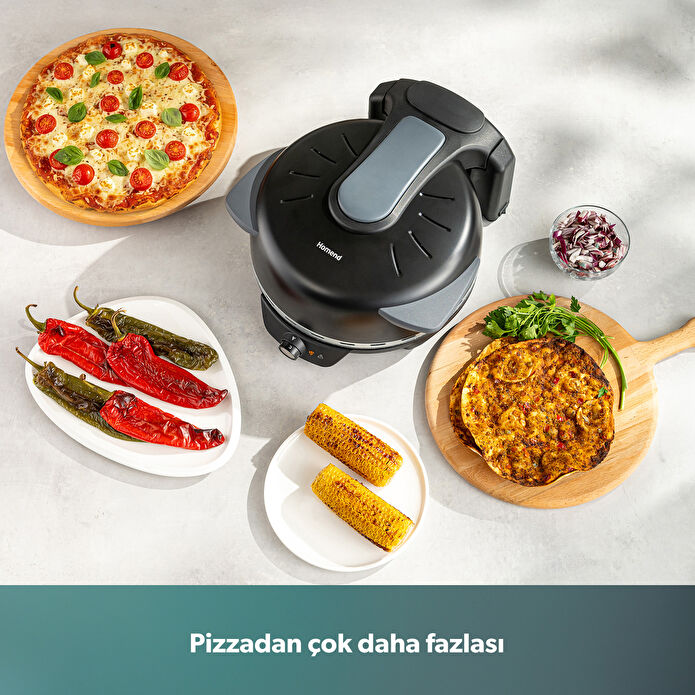 Homend Közy °400 Pizza Pide Lahmacun ve Sebze Közleme Makinesi