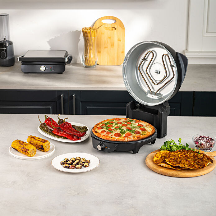 Homend Közy °400 Pizza Pide Lahmacun ve Sebze Közleme Makinesi