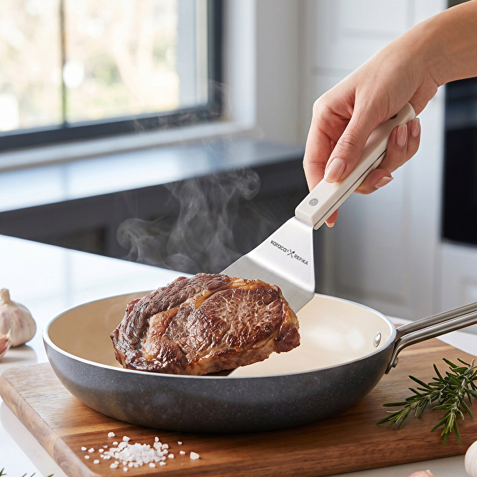 Karaca x Refika Gadgets Çelik Açılı Spatula