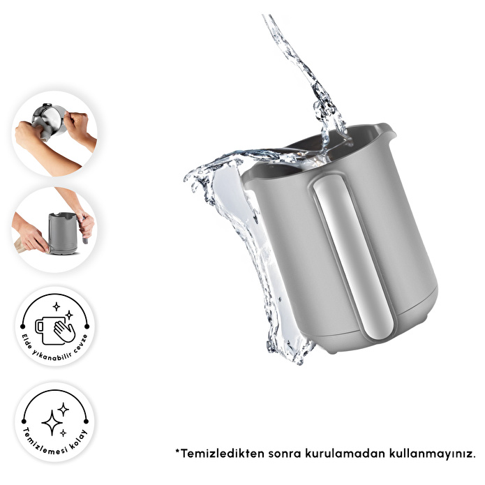 Emsan Kumda 5 Fincan Kapasiteli Türk Kahve Makinesi Starlight