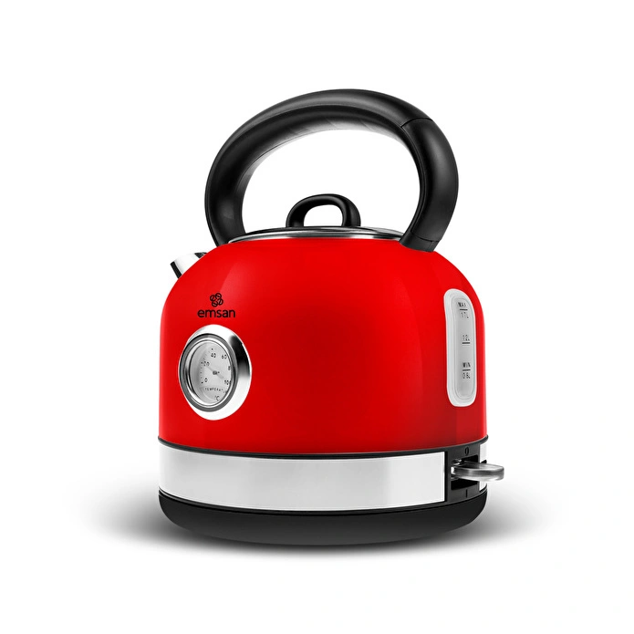 Emsan Retro Su Isıtıcısı 2202 Retro Red 2,2L 2200W