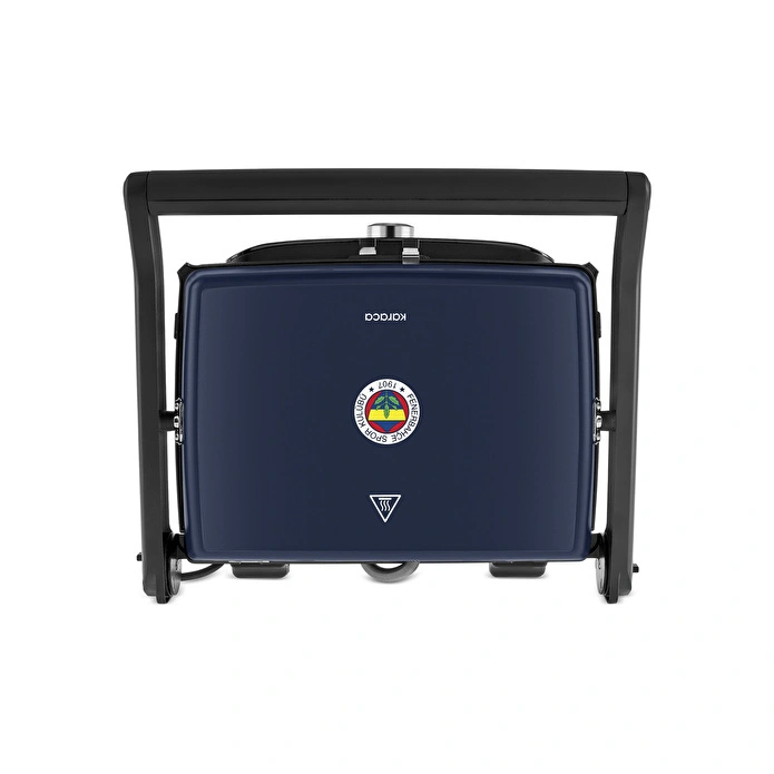 Karaca x Fenerbahçe Lisanslı Gastro Grill Glass 6 Dilim Kapasiteli Izgara ve Tost Makinesi 2400 W Lacivert