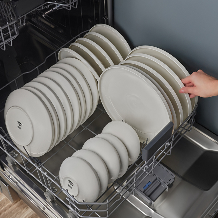 Karaca Stream Bone Aris White 53 Parça 12 Kişilik Yemek Takımı