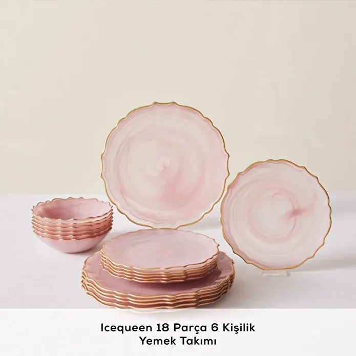Emsan Icequeen 18 Parça 6 Kişilik Yemek Takımı