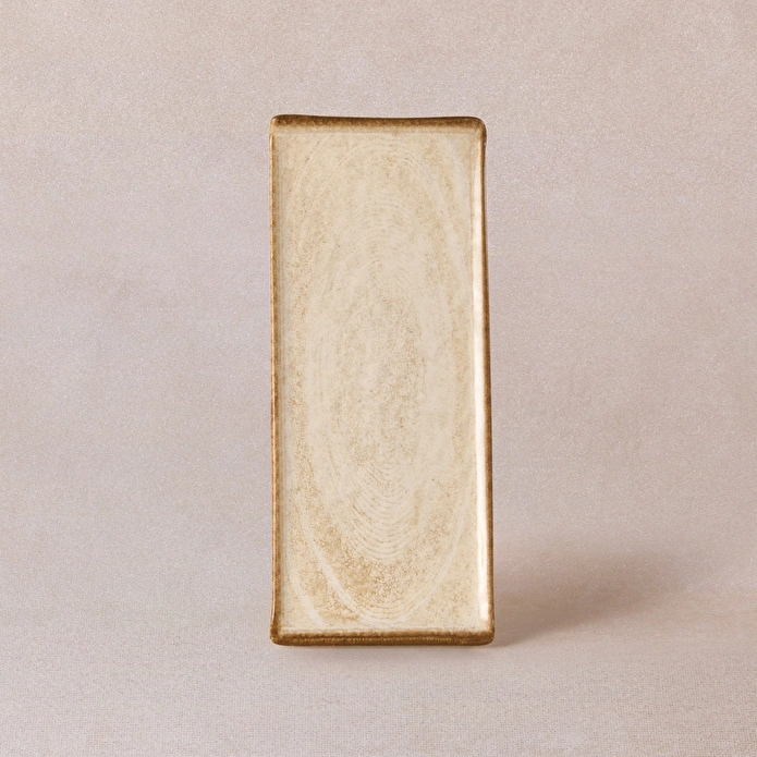 Emsan Ephesus Bej Kayık Tabak 24 cm