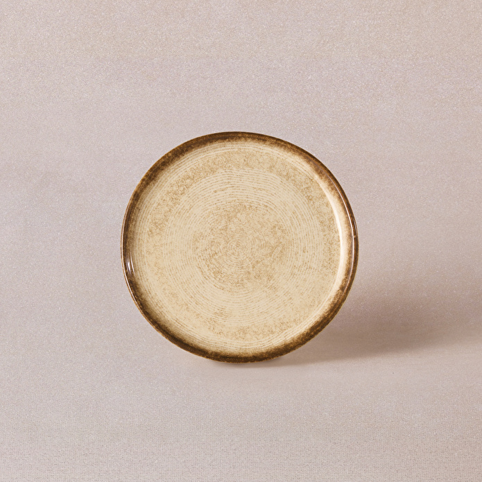 Emsan Ephesus Bej Pasta Tabağı 14 cm