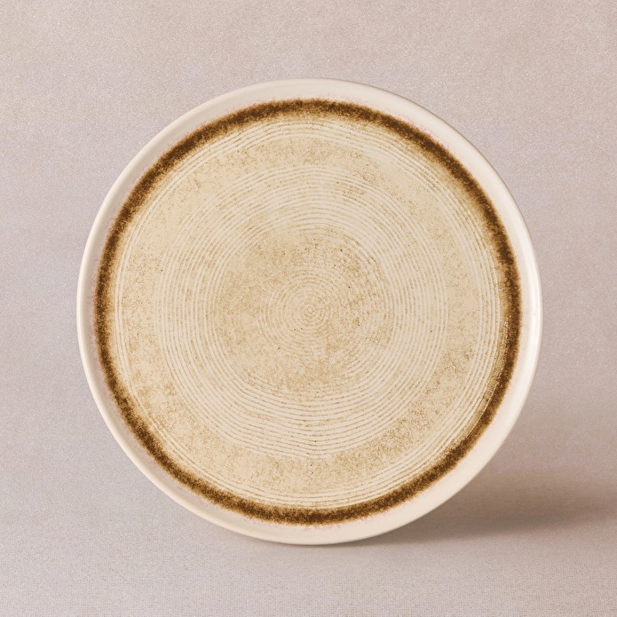 Emsan Ephesus Bej Pizza Tabağı 32 cm