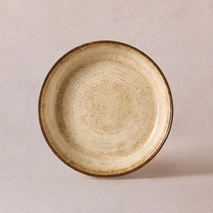 Emsan Ephesus Bej Çukur Tabak 20 cm