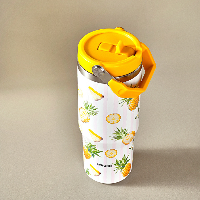 Karaca Strio Ananas Çelik Sızdırmaz Termos 900 ml