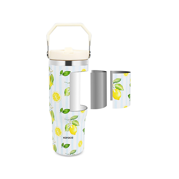 Karaca Strio Limon Çelik Sızdırmaz Termos 900 ml