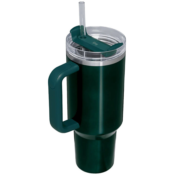 Stanley The Quencher Flowstate Tumbler Pipetli Termos Bardak 1,18L Evrgreen Glow