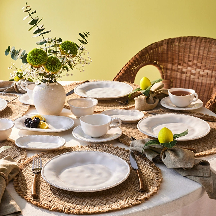 Karaca Forever Bone Perla 26 Parça 6 Kişilik Kahvaltı Takımı