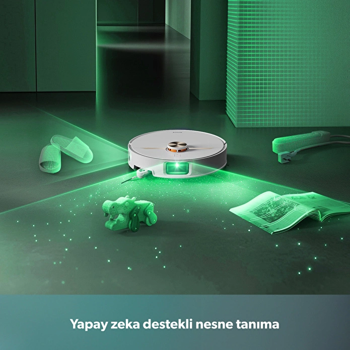 Homend Alex 50 Pro Akıllı Robot Süpürge 28000 Pa Emiş Gücü