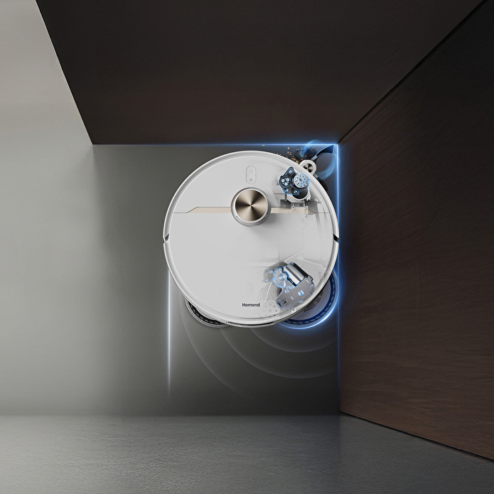 Homend Alex 50 28000 Pa Akıllı Robot Süpürge Beyaz