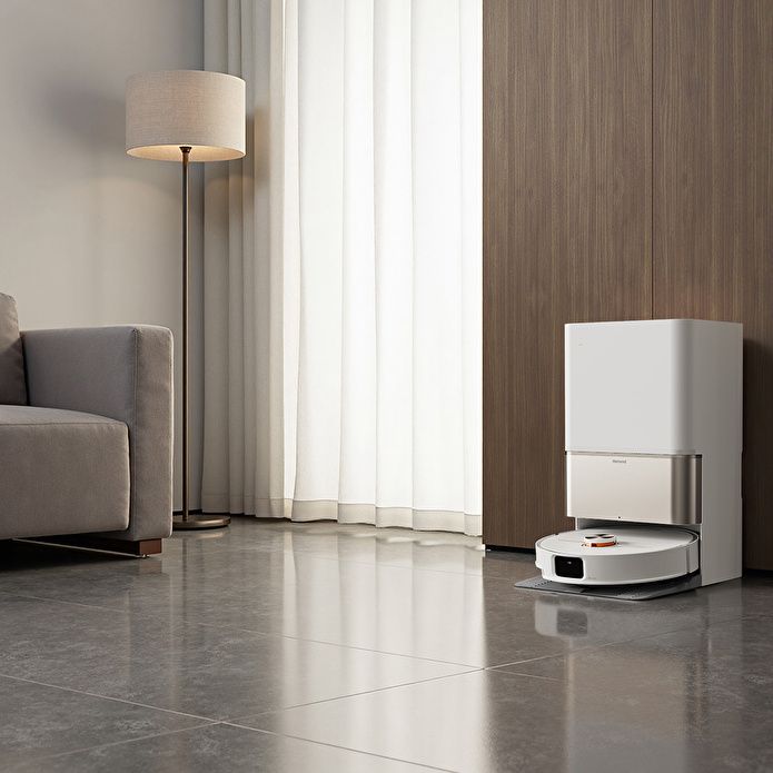 Homend Alex 50 28000 Pa Akıllı Robot Süpürge Beyaz
