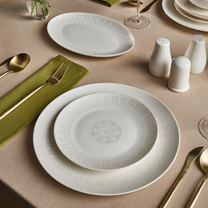 Emsan Forever Bone Arte 53 Parça 12 Kişlilik Yemek Takımı