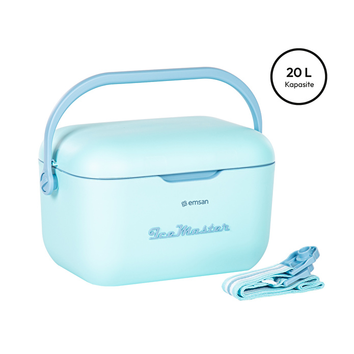 Emsan Ice Master Thermos Box 20 Litre Mavi